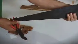 Como travar e amolar seu serrote How to lock and grind your saw