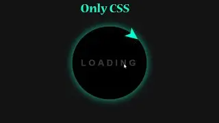 Neon Arrow Loader Ring HTML & CSS | Loader CSS Animation Effects
