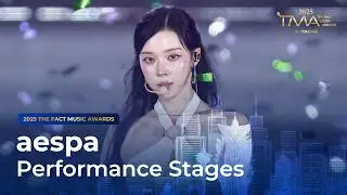 [2025 더팩트 뮤직 어워즈] aespa (에스파) 'INTRO + Dirty Work' + 'Whiplash' + 'Rich Man' @TMA