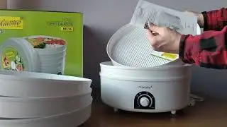 Велика сушка для овочів, фруктів Maestro MR 766, розпаковка та огляд моделі вбивці Ветерок та Ротор