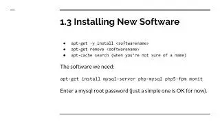 Updating and Installing Software on Ubuntu