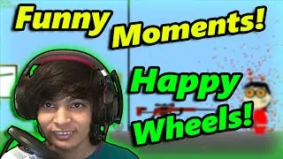 Happy Wheels - Funny moments! (New shirt?!?)