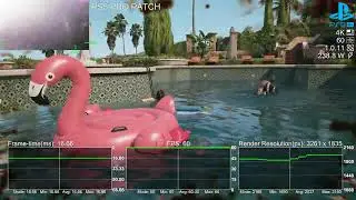 Dead Island 2 - PS5 PRO PATCH - Small FPS and Resolution Test