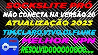 SOCKS LITE PRÓ NÃO CONECTA CLARO, VIV0, TIM, OI,FLUKE SOCKSLITE PRÓ APRENDA COMO CONFIGURAR! (2023)