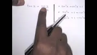 Proving Trigonometric Identities