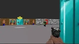 Wolfenstein: The New Order - Wolfenstein 3D Easter Egg [PS4 Gameplay]
