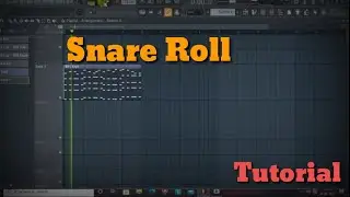How to make a snare roll in FL Studio | Playlist arrangement in FL Studio
