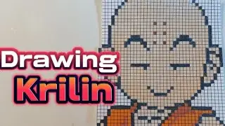 Pixel art Krilin/Drawing Krilin 