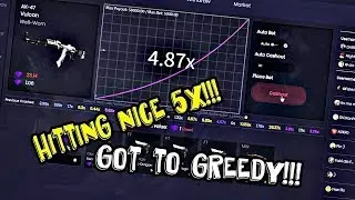 Don't Get Too Greedy!! - Upgrades & Crash - WTFSkins