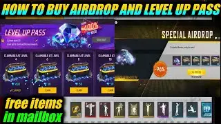 free items in mail box for all 🥰 - How to buy airdeop ff - how to buy level up pass free fire