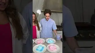 Disappearing Cotton Candy Gender Reveal💙🩷