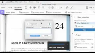 Making a PDF accessible with Acrobat Pro DC