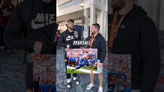 UF WR & NFL draft prospect Ricky Pearsall talks at the Reese’s Senior Bowl #cfb #uf #cfp #seniorbowl