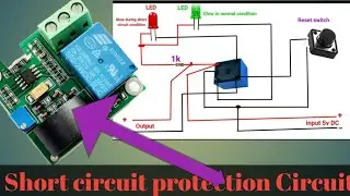 How to make Short-Circuit Protection  Circuit 