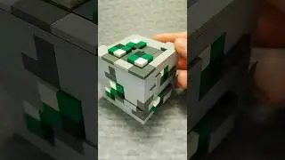 Lego Minecraft Emerald Ore #shorts