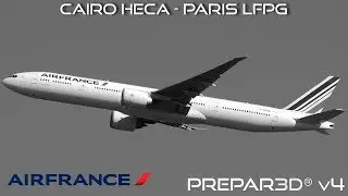 👨‍✈️ P3D v4.3 ✈ Cairo HECA - Paris LFPG
