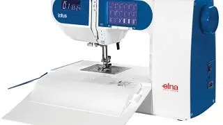 Maquina de coser elna lotus