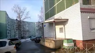 2020-10-28 Energetik residential area, + 1 ° C, Bratsk, Siberia, Russia