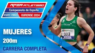 Final 200m mujeres - Campeonato de España absoluto de atletismo ST - Ourense 2024 - Esther Navero