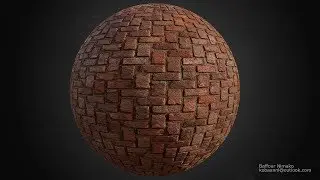 HerringBone Brick Material Breakdown: Substance Designer