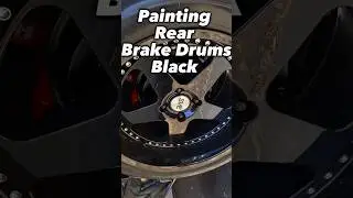 Painting Foxbody Rear Brake Drums! 