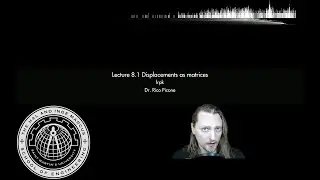 Displacements as matrices