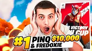 1ST PLACE in Duo Cash Cup... 🏆 ($10,000) w/ Fredoxie | Pinq