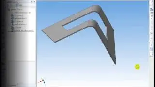 CAD system Kompas-3D. Sheet metal elements, bending