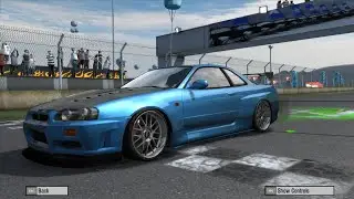 NFS ProStreet: Nissan Skyline GT-R (R34) Grip Customization & Race
