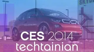 Driving the BMW i3 at #CES2014