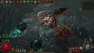 The Eater of Worlds boss SSF - PoE 3.21 Crucible - Boneshatter Juggernaut