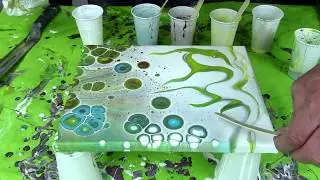 Pour acrylic (412) with a swipe and funnel 😍