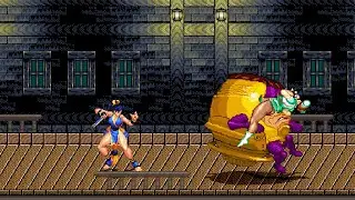 CHUN LI & MAI SHIRANUI VS M.O.D.O.K (SENSUAL)