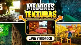 👉Top 5 MEJORES TEXTURE PACKS para MINECRAFT 1.20.2 | JAVA y BEDROCK | TEXTURAS MINECRAFT PE 1.20.41