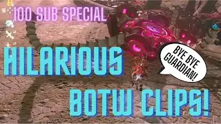 Hilarious BOTW fails and funny moments! | 100 sub special