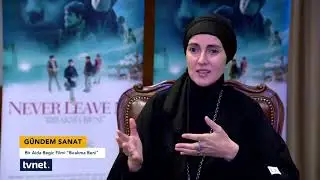 Aida Begic, Tvnet'te Gündem Sanat programına konuk oldu