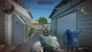 Warface Нуб в квартале.