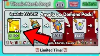 Angels vs. Demon Pack (GOLDEN Huge Warrior Wolf!) 😇