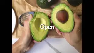 How cut avocado right