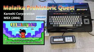 Malaika: Prehistoric Quest (MSX)(Karoshi Corporation)(2006)(MSX Sony HB-501P)(Completado)