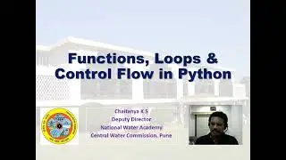 Functions, Loops and Control Flow in Python