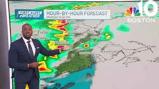Chance for storms today in Boston, with temps cooling down