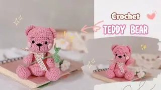 crochet teddy Bear P1#crochet #handmade #diy #teddybear