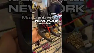Versace sample sale in New York