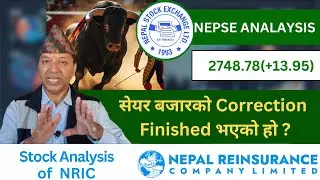 NEPSE Technical Analysis/NEPSE Update/NEPSE Chart Analysis/NRIC Analysis /Raju Paudel.