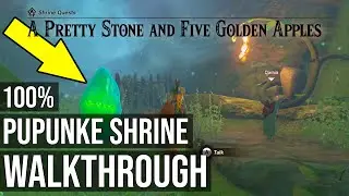 Pupunke Shrine TotK (A Pretty Stone & Five Golden Apples Shrine Quest) - Zelda Tears Of The Kingdom