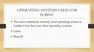 SURPAC SOFTWARE