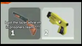 Tazer glitch ??? /Mad City /Roblox