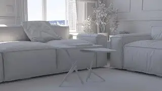 Interior Lighting with Physical Render in Cinema 4D S24
