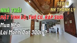 NHÀ THÁI, 14M TỈNH LỘ 683, THỔ CƯ, MUA NHÀ LỜI MẢNH ĐẤT, GIÁ CHỈ 650TR.(Đã cọc)